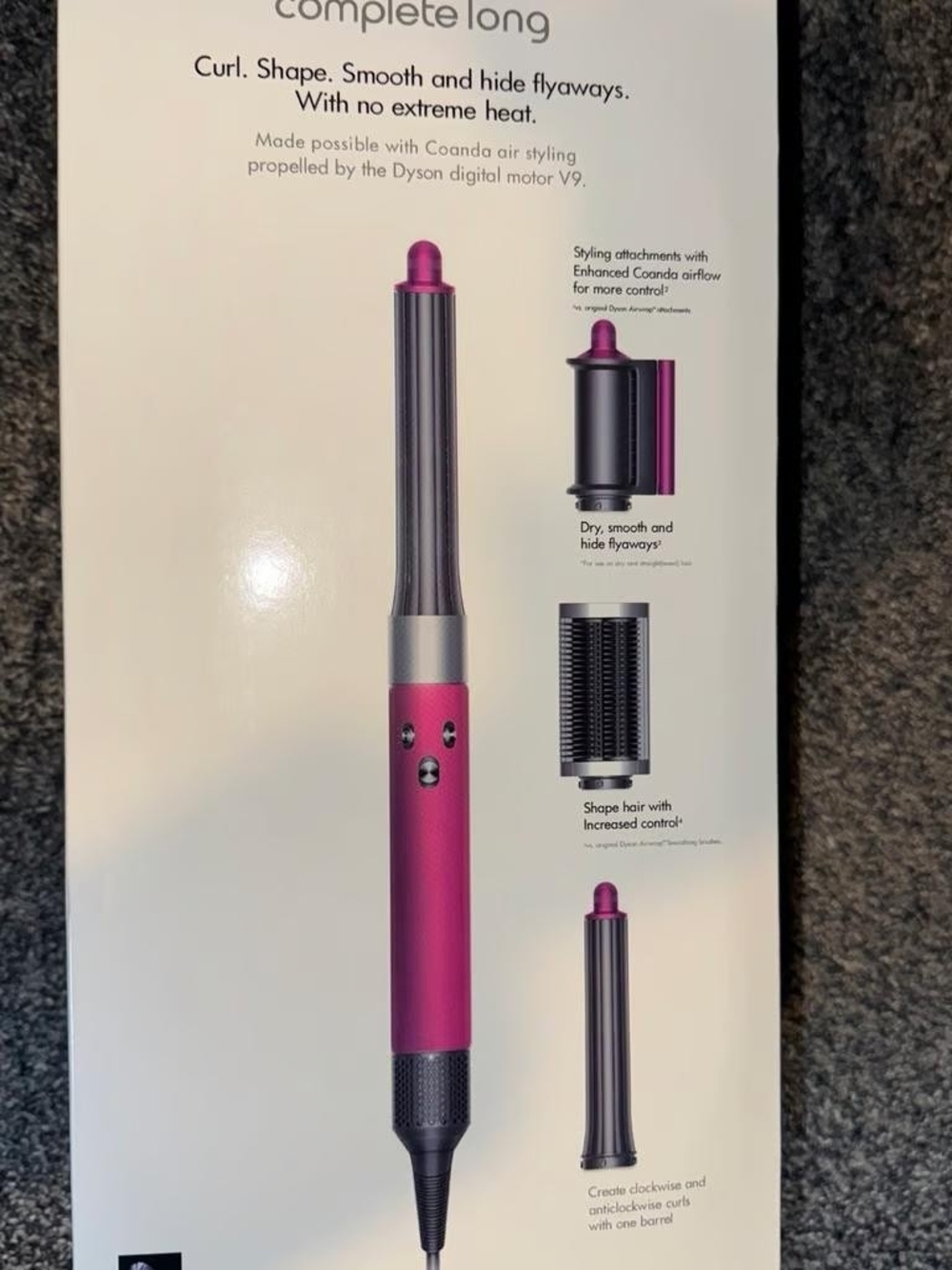 Dyson Airwap Limited Edition Ceramic Nickel/Copper Airwrap Multi-Styler